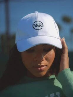 Trademark Loop Sports Hat - White -Men Women Style reckless girls womens accessories trademark loop sports hat white os white 28578880028775