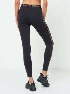 Brooklyn Leggings- Black(Brooklyn Leggings Black) -Men Women Style reckless girls womens activewear leggings brooklyn leggings black 30136364239
