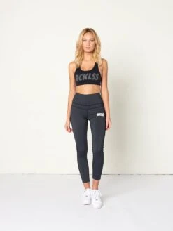 Skylar Leggings- Grey(Skylar Leggings Grey) -Men Women Style reckless girls womens activewear leggings skylar leggings grey 668740845583