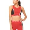Taylor Sports Bra- Red/Black(Taylor Sports Bra Red Black)