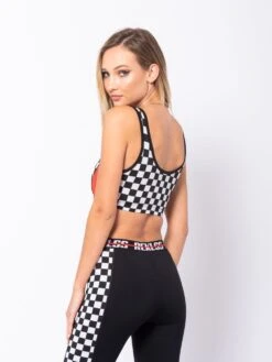 Wynne Sports Bra - Red(Wynne Sports Bra Red) -Men Women Style reckless girls womens activewear tops wynne sports bra red 3550002053246