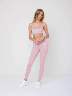Vicky Leggings - Rose(Vicky Leggings Rose) 9 Vicky Leggings - Rose(Vicky Leggings Rose) -Men Women Style reckless girls womens bottoms leggings vicky leggings rose 28427442913383