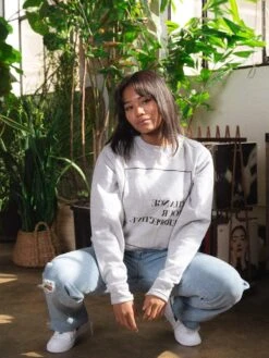 Reflections Crewneck -Men Women Style reckless girls womens fleece hoodies reflections crewneck 28432695165031