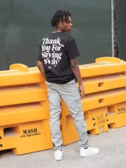 Exploit Cargo Pants - Grey(Exploit Cargo Pants Grey) -Men Women Style young and reckless mens bottoms cargo pants exploit cargo pants grey 28403074924647