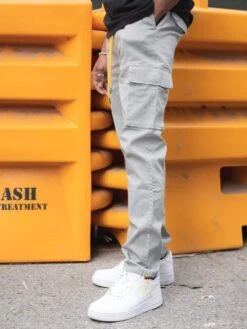 Exploit Cargo Pants - Grey(Exploit Cargo Pants Grey) -Men Women Style young and reckless mens bottoms cargos exploit cargo pants grey 16348012642407
