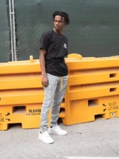 Exploit Cargo Pants - Grey(Exploit Cargo Pants Grey) -Men Women Style young and reckless mens bottoms cargos exploit cargo pants grey 28403214123111