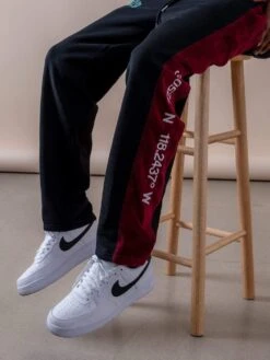 Parallel Trackpants - Black(Parallel Sweatpants Black) -Men Women Style young and reckless mens bottoms trackpants parallel trackpants black 28430749958247