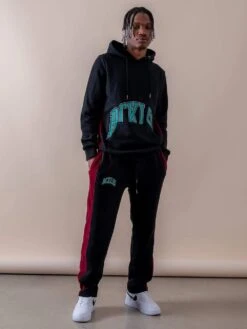 Parallel Trackpants - Black(Parallel Sweatpants Black) -Men Women Style young and reckless mens bottoms trackpants parallel trackpants black 28430797504615