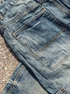 Normandie Carpenter Denim - Blue -Men Women Style young and reckless mens denim normandie carpenter denim blue 31174484394087