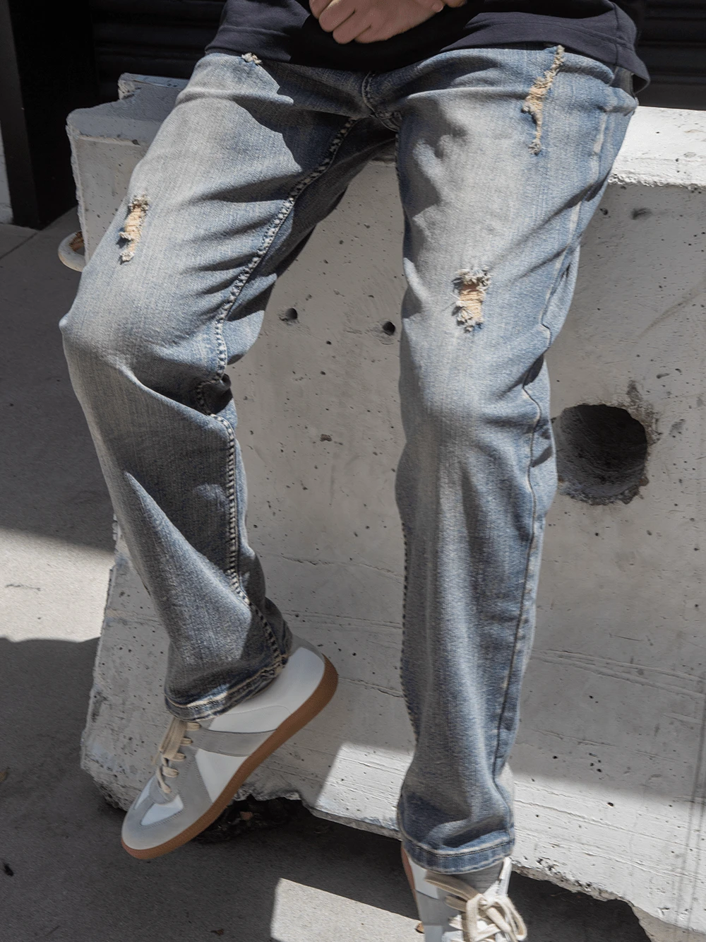 Vermont Denim - Medium Blue 3 Vermont Denim - Medium Blue - Image 3