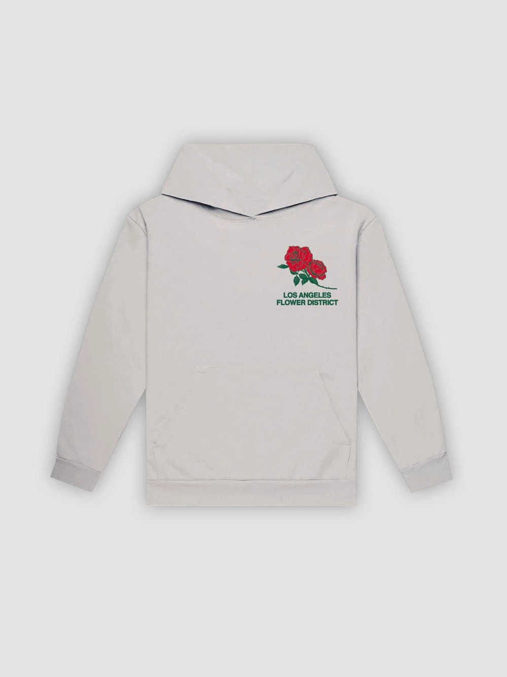 Flower District Hoodie - Cream(Flower District Hoodie Cream) 2 Flower District Hoodie - Cream(Flower District Hoodie Cream) - Image 2