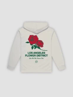 Flower District Hoodie - Cream(Flower District Hoodie Cream)