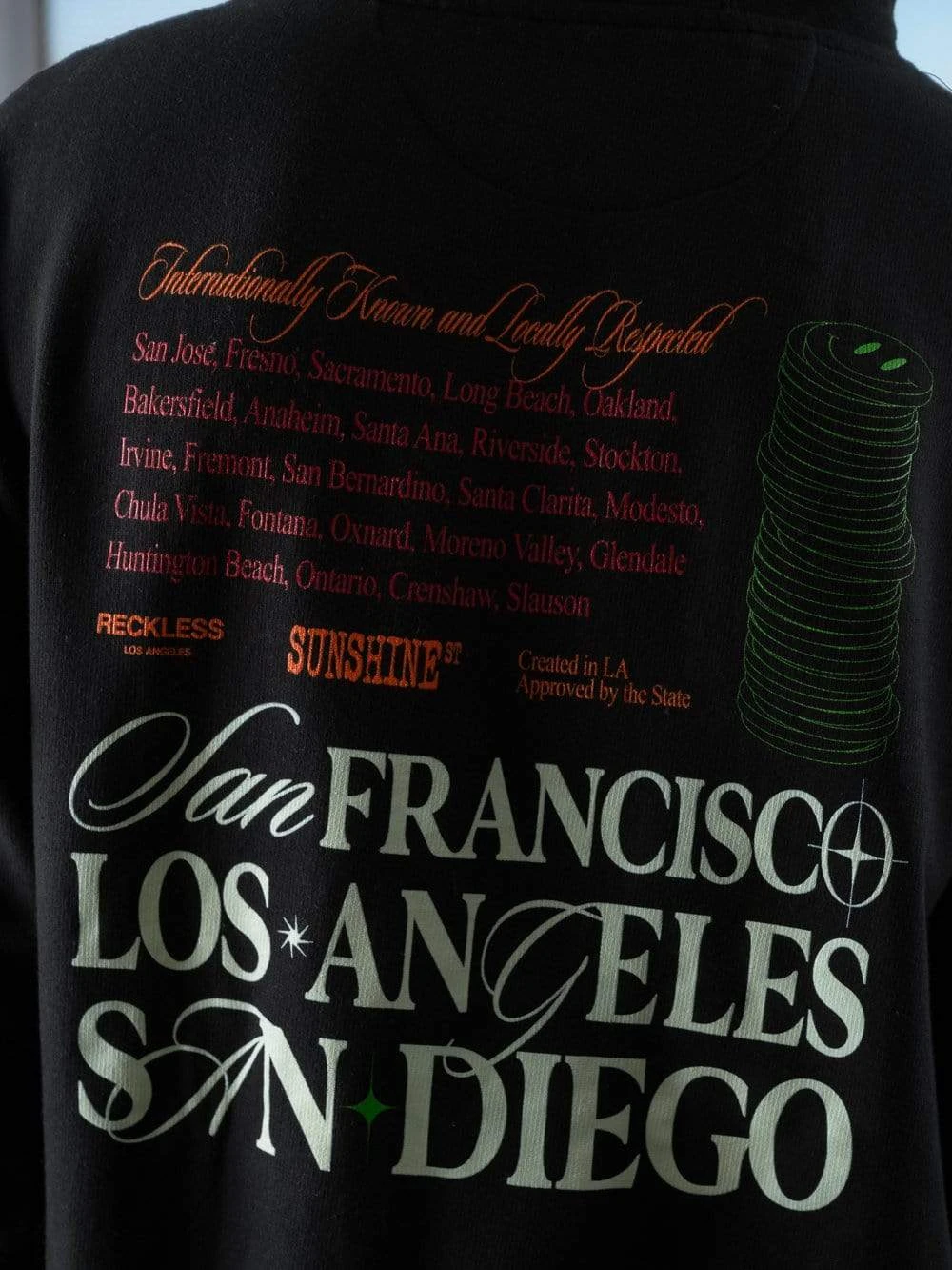 Locals Hoodie - Black 4 Locals Hoodie - Black - Image 4