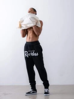 OG Reckless Sweatpants - Black -Men Women Style young and reckless mens fleece sweatpants og reckless sweatpants black 28628334182503
