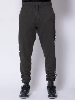 Racer Sweatpants - Grey/White(Racer Sweatpants Grey White) 8 Racer Sweatpants - Grey/White(Racer Sweatpants Grey White) -Men Women Style young and reckless mens fleece sweatpants racer sweatpants grey white 14268341846119