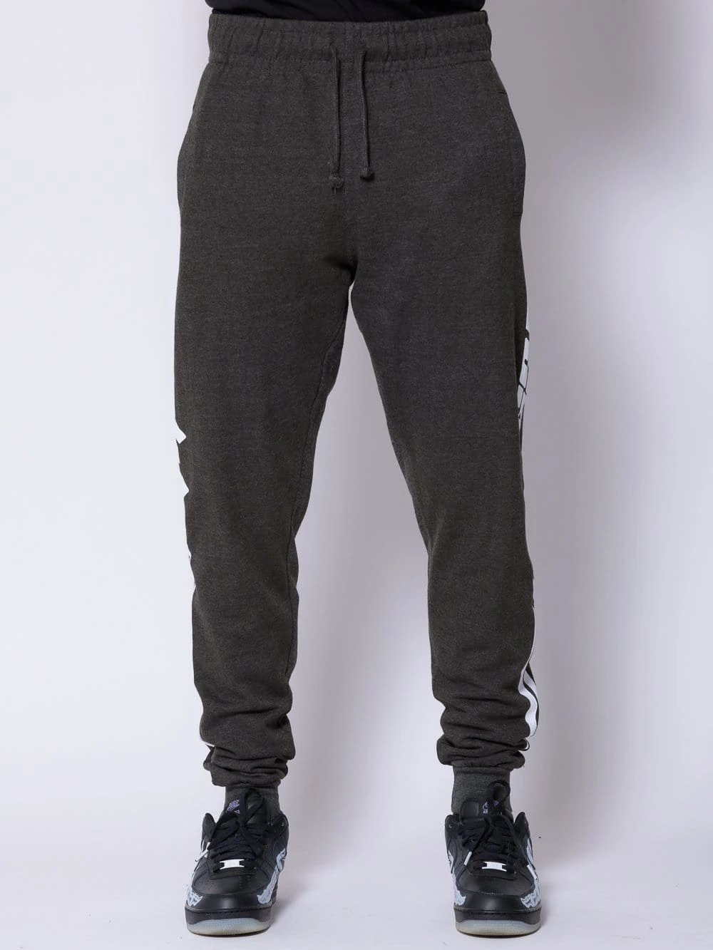 Racer Sweatpants - Grey/White(Racer Sweatpants Grey White) 3 Racer Sweatpants - Grey/White(Racer Sweatpants Grey White) - Image 3