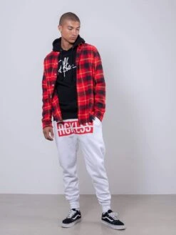 Strike Box Sweatpants - White