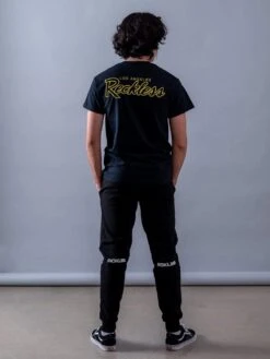 Trespass Sweatpants - Black -Men Women Style young and reckless mens fleece sweatpants trespass sweatpants black 28401400545383