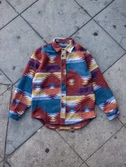 Dakota Fleece Overshirt - Adobe