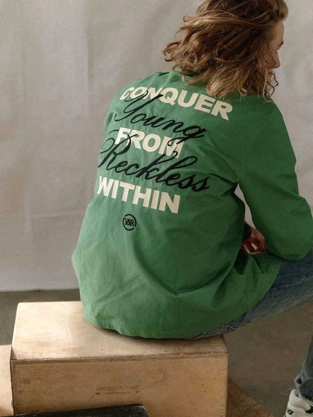 Pismo Bomber Jacket - Sage 7 Pismo Bomber Jacket - Sage - Image 7