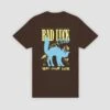 Bad Luck Tee - Chocolate Brown
