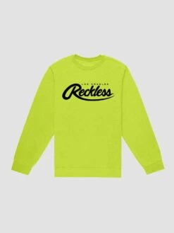 Big R Script Crewneck - Neon