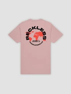 Globe Tee - Light Pink