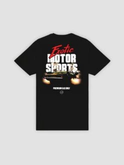 Motor Sport Tee - Black