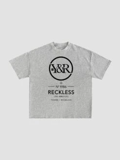 Point Blank Tee - Heather Grey