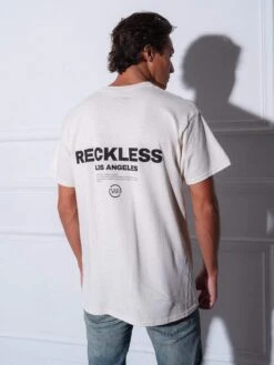 Standard Issue Tee - Natural -Men Women Style young and reckless mens tops graphic tee standard issue tee natural 28482480144487
