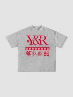 Turf Talk Tee - Heather Grey