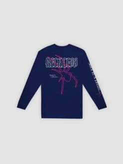 Black Widow Long Sleeve - Navy