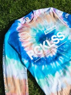 Fast Track Long Sleeve - Tie Dye -Men Women Style young and reckless mens tops long sleeve fast track long sleeve tie dye 29081183125607