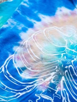 Framework Long Sleeve - Tie Dye -Men Women Style young and reckless mens tops long sleeve framework long sleeve tie dye 29081182634087