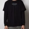 Reckless Double L/S Tee - Black(Reckless Double L S Tee Black)