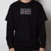 Reckless Double L/S Tee - Black(Reckless Double L S Black)