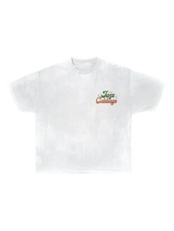 Reckless X Weedhumor: Jazz Cabbage Tee - White -Men Women Style young and reckless mens weedhumor reckless x weedhumor jazz cabbage tee white 28965975720039