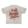 Reckless X WeedHumor: Smell The Flowers Tee - Natural