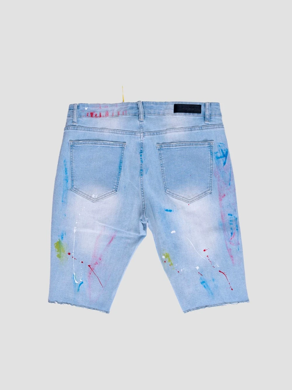 Finn Denim Shorts - Light Indigo 2 Finn Denim Shorts - Light Indigo - Image 2