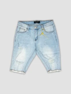 Noel Denim Shorts - Light Indigo