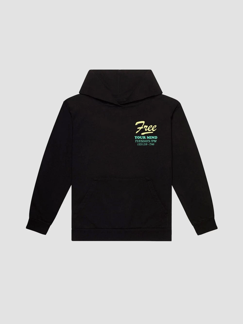 Free Your Mind Hoodie - Black 2 Free Your Mind Hoodie - Black - Image 2