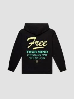 Free Your Mind Hoodie - Black