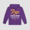 Free Your Mind Hoodie - Purple