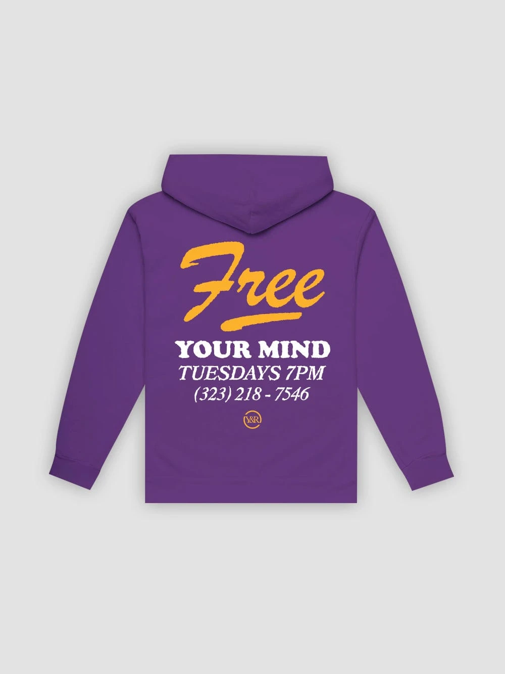 Free Your Mind Hoodie - Purple 1 Free Your Mind Hoodie - Purple