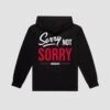 Not Sorry Hoodie - Black