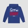 Not Sorry Hoodie - Royal Blue