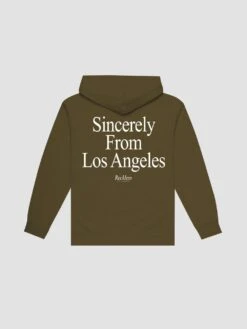 Sincerely Hoodie - Military Green