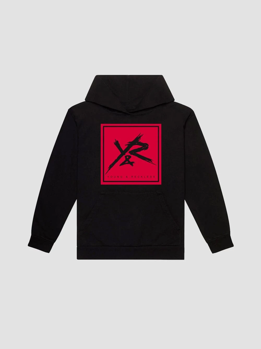 Square Logo Hoodie - Black 1 Square Logo Hoodie - Black