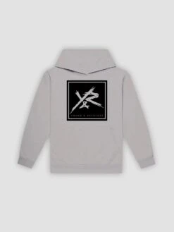 Square Logo Hoodie - Carbon Grey