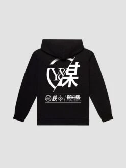 Strike Thru Hoodie - Black